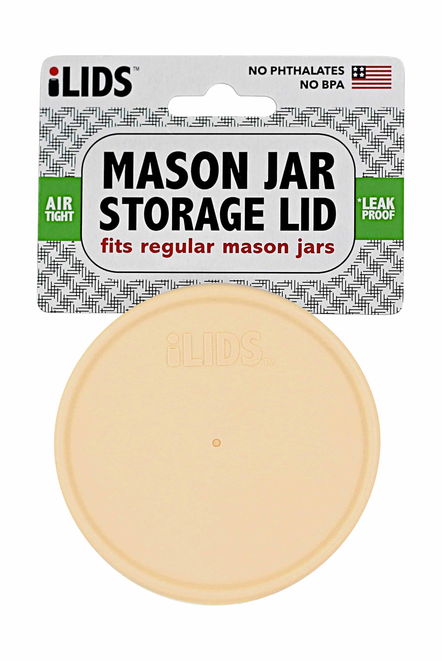 Mason Jar Storage Lid - Pack of 3