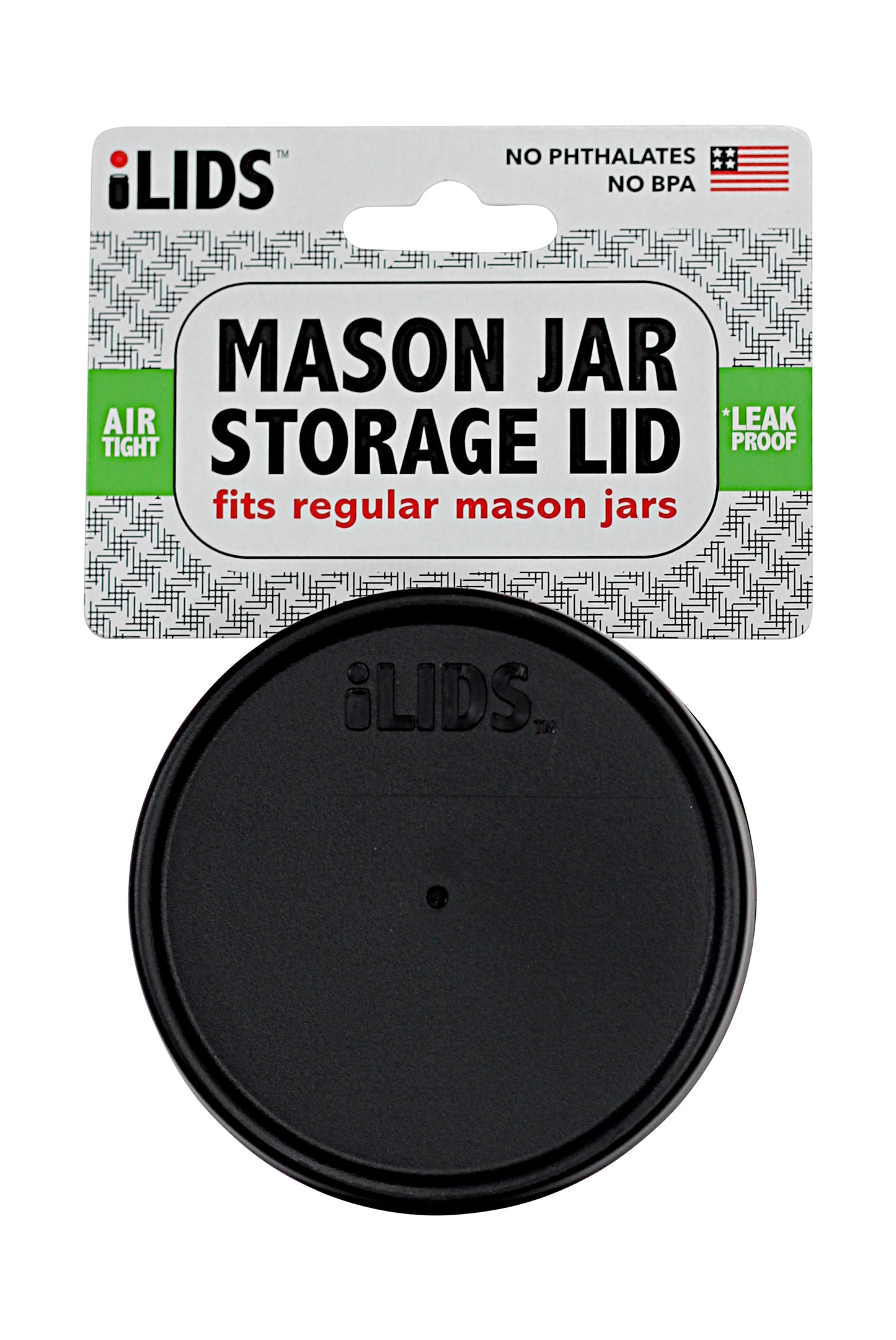 Mason Jar Storage Lid - Pack of 3