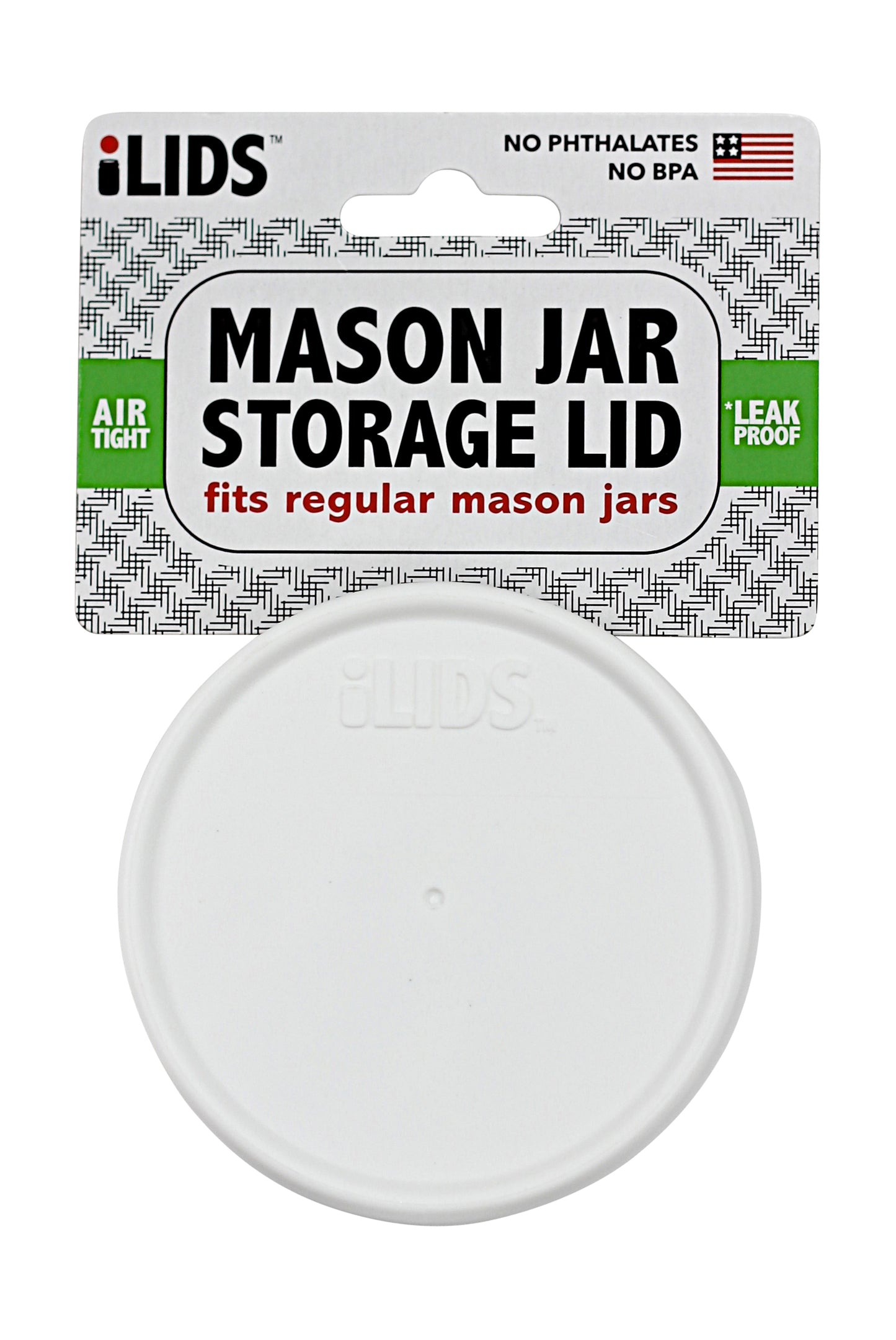 Mason Jar Storage Lid - Pack of 3