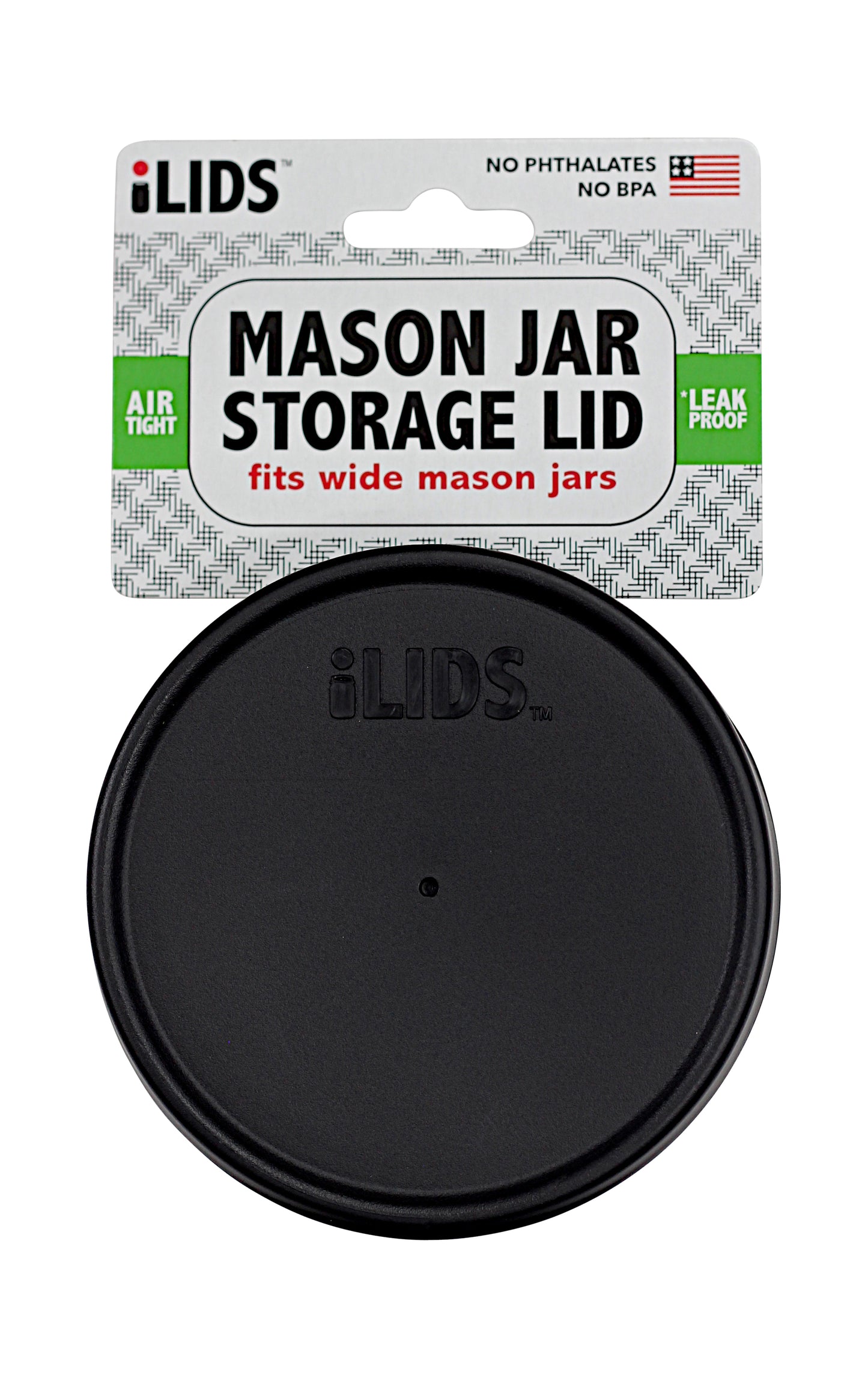 Mason Jar Storage Lid - Pack of 3