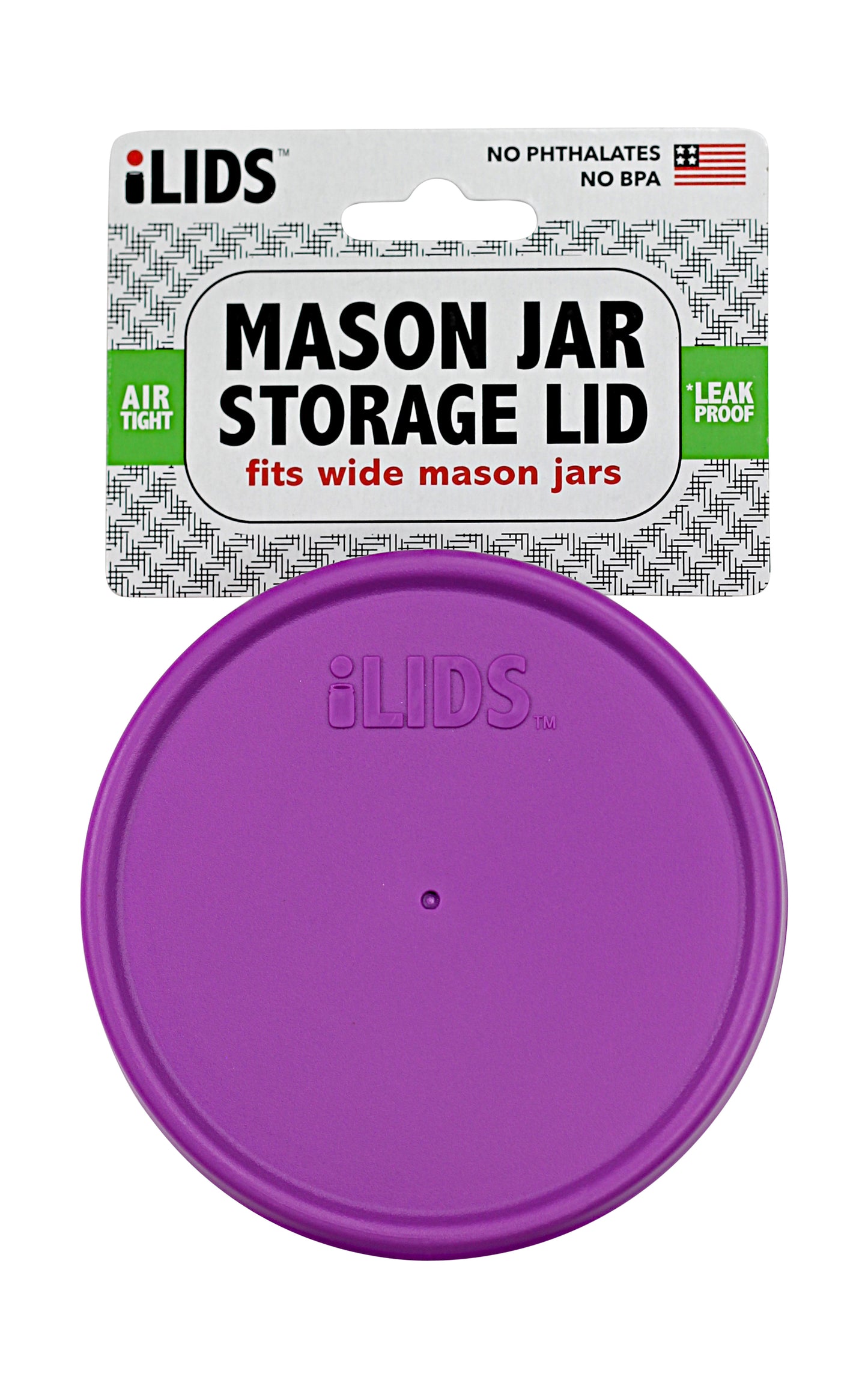 Mason Jar Storage Lid - Pack of 3