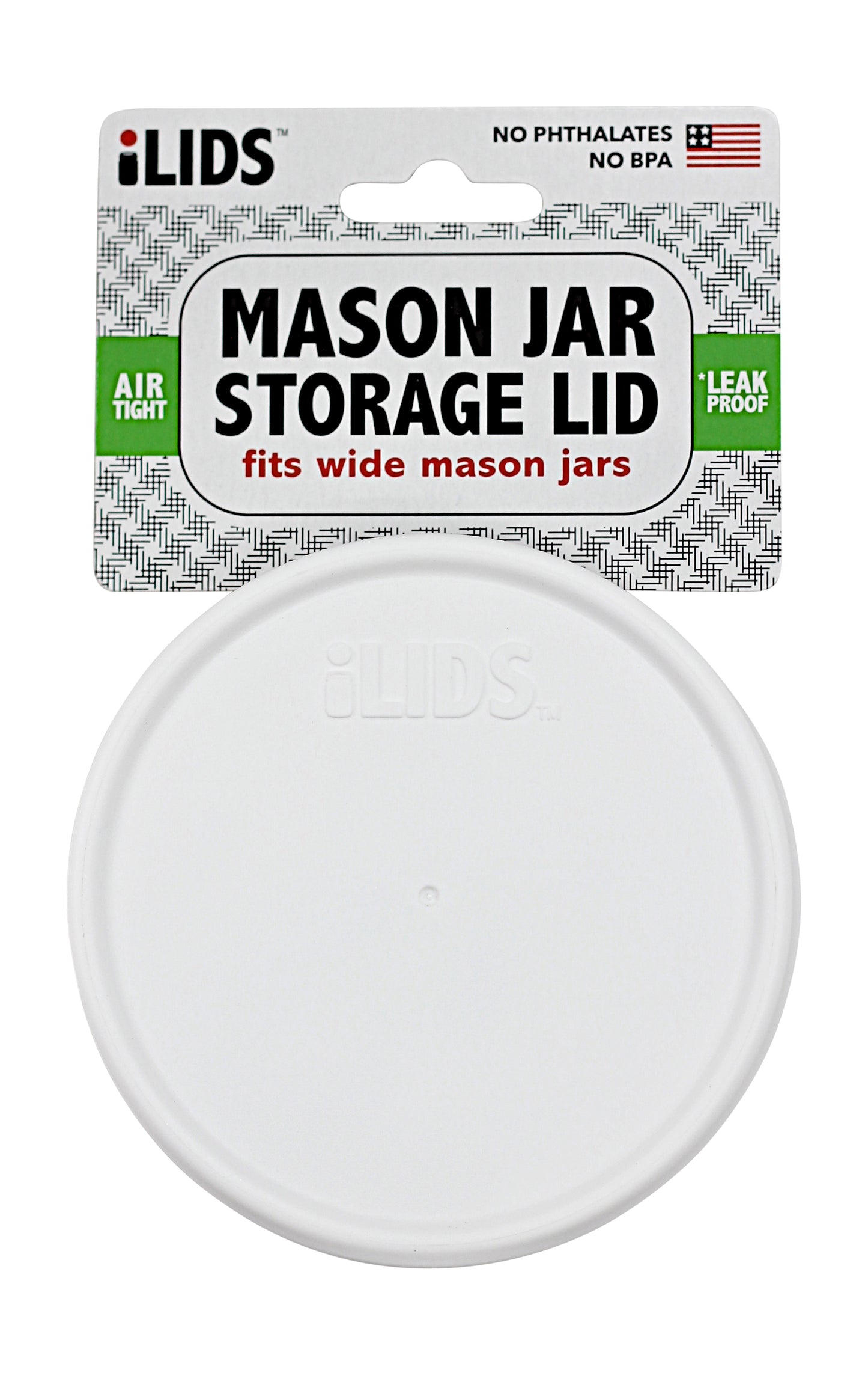 Mason Jar Storage Lid - Pack of 3