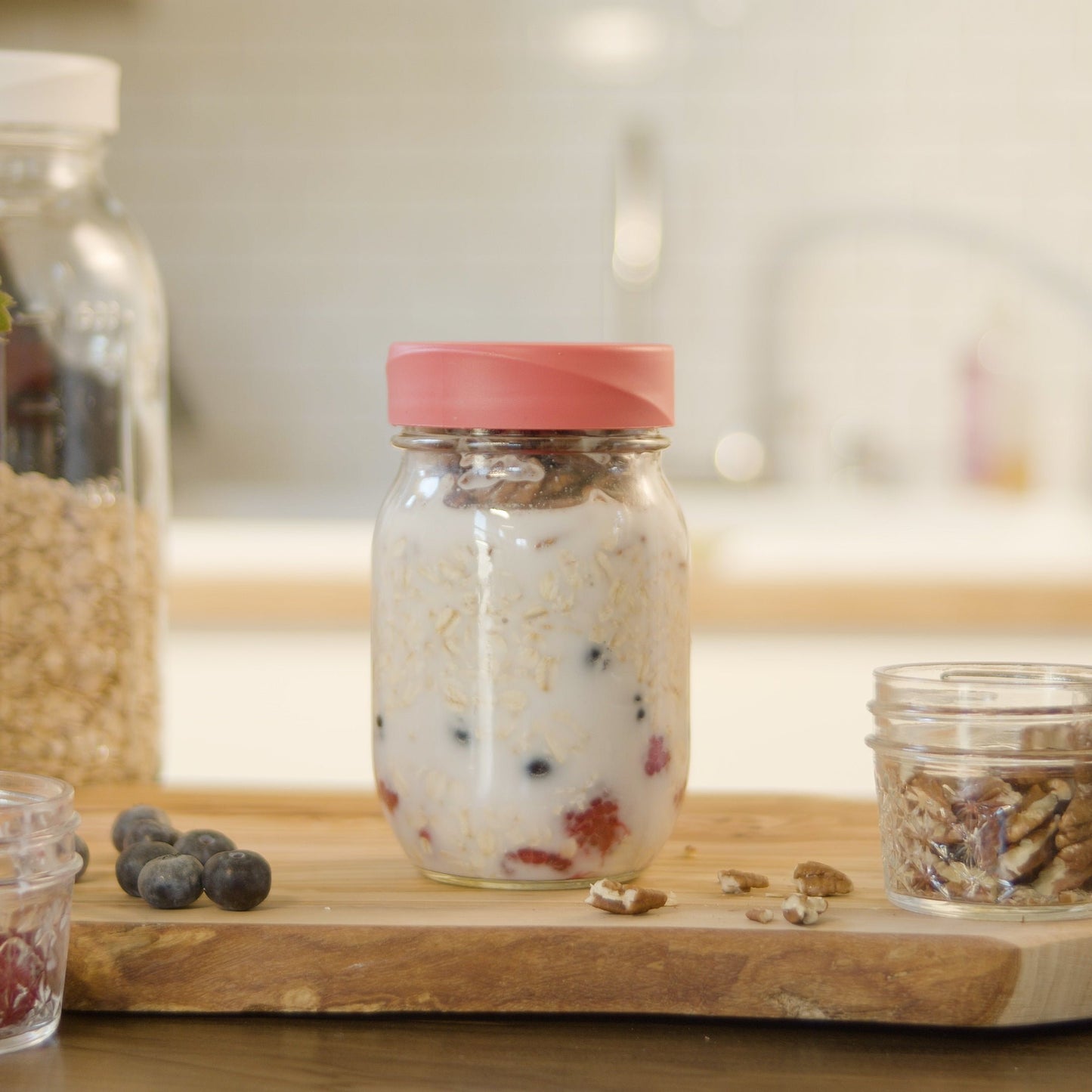 Mason Jar Storage Lid - Pack of 3