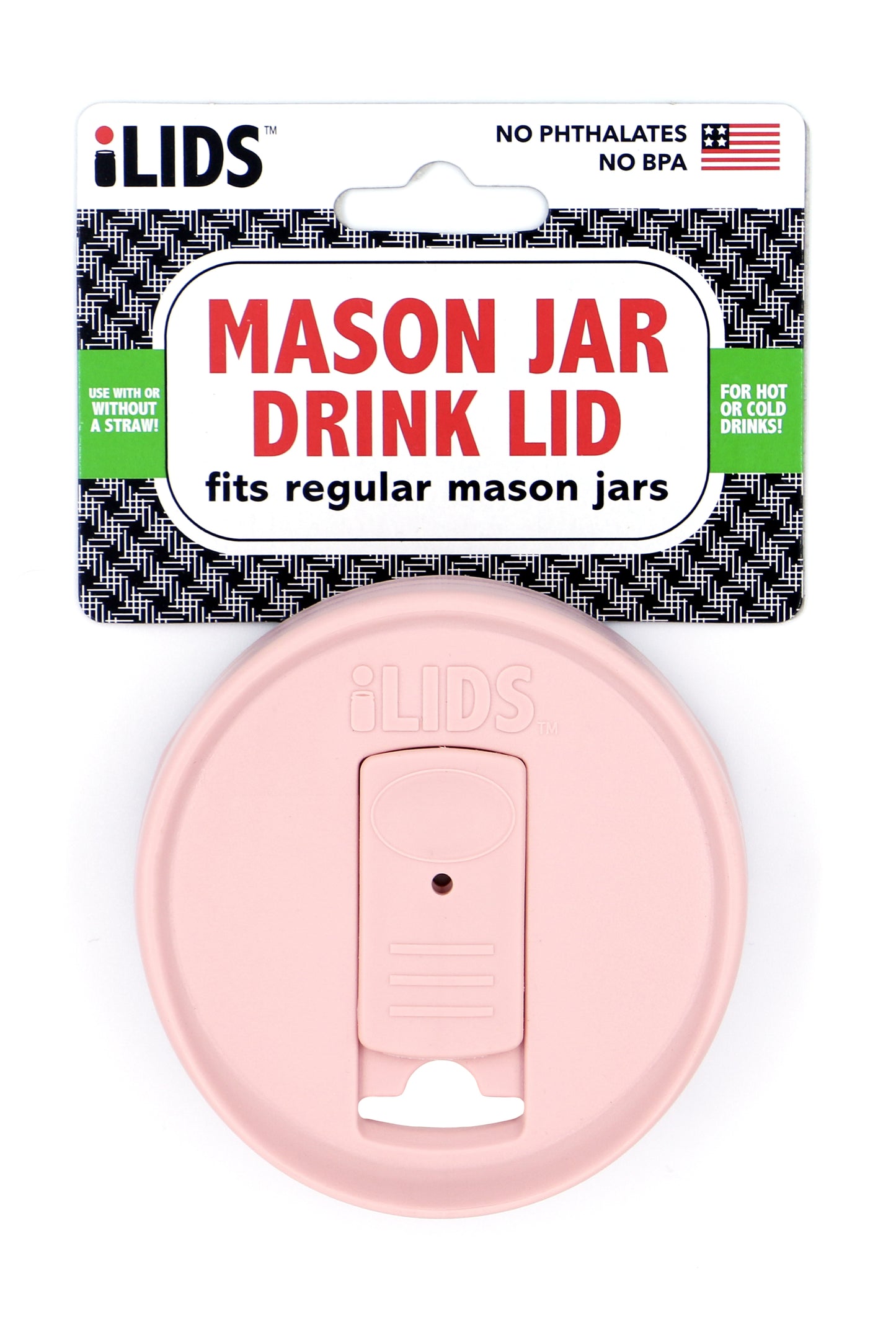 Mason Jar Drink Lid - Pack of 3