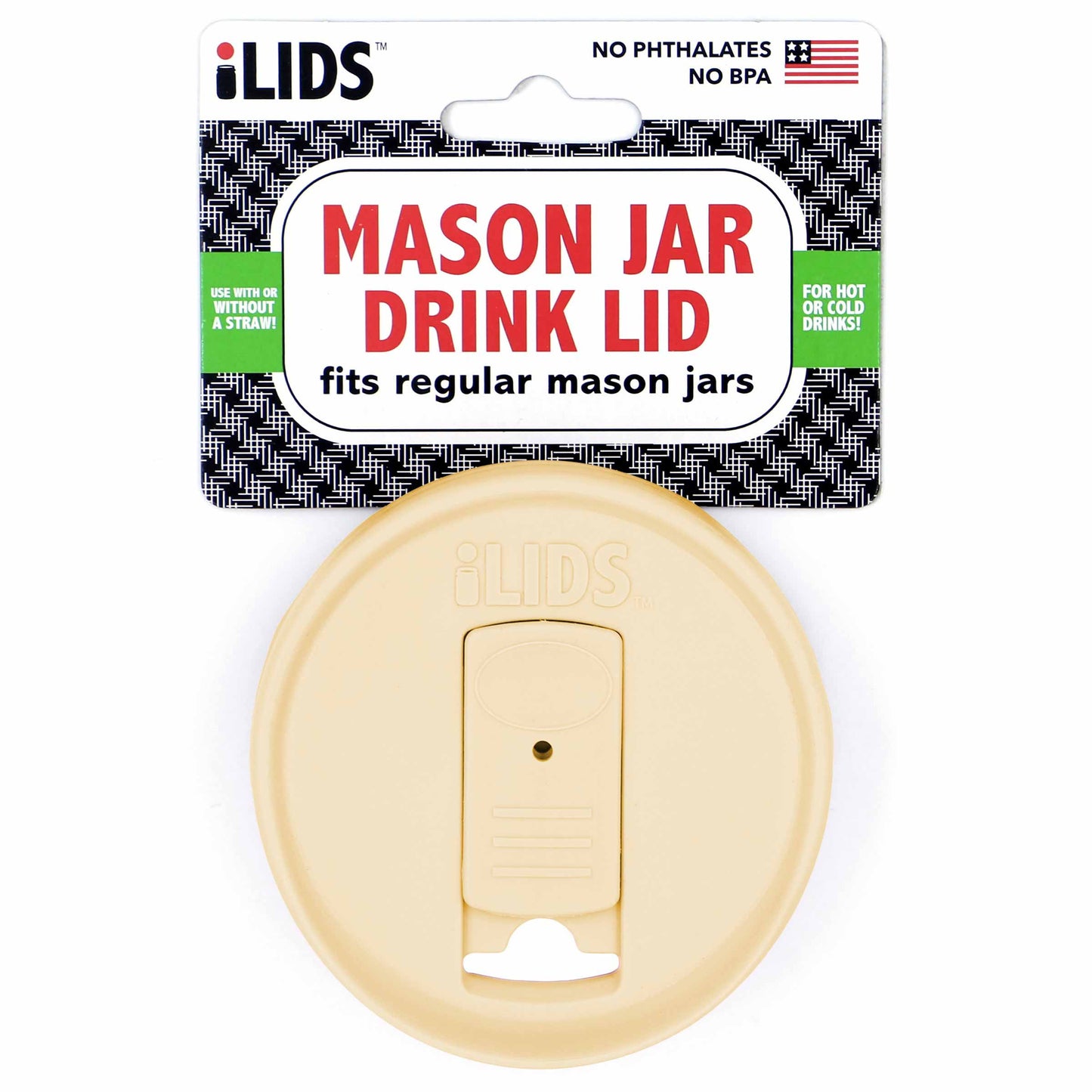 Mason Jar Drink Lid - Pack of 3