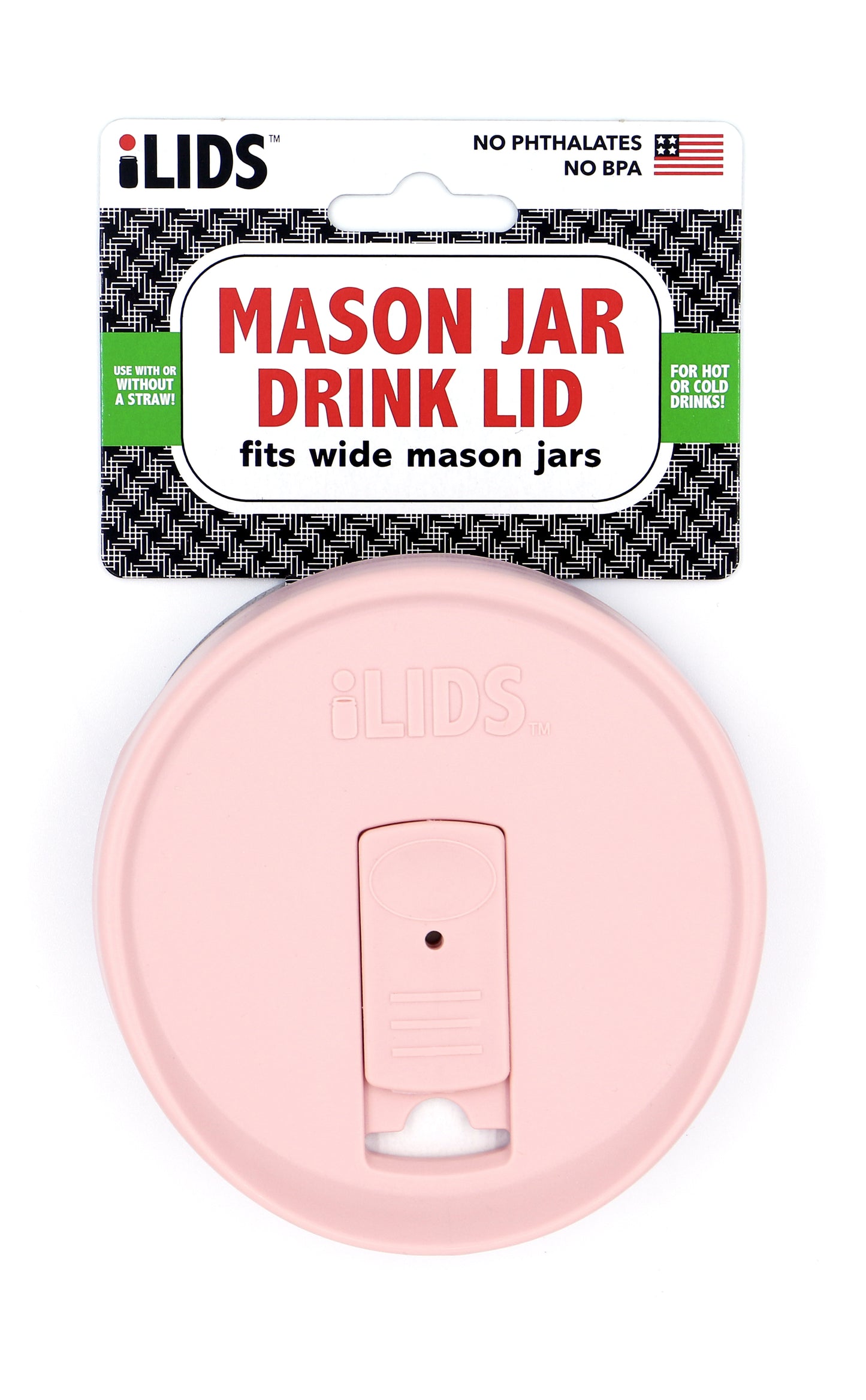 Mason Jar Drink Lid - Pack of 3