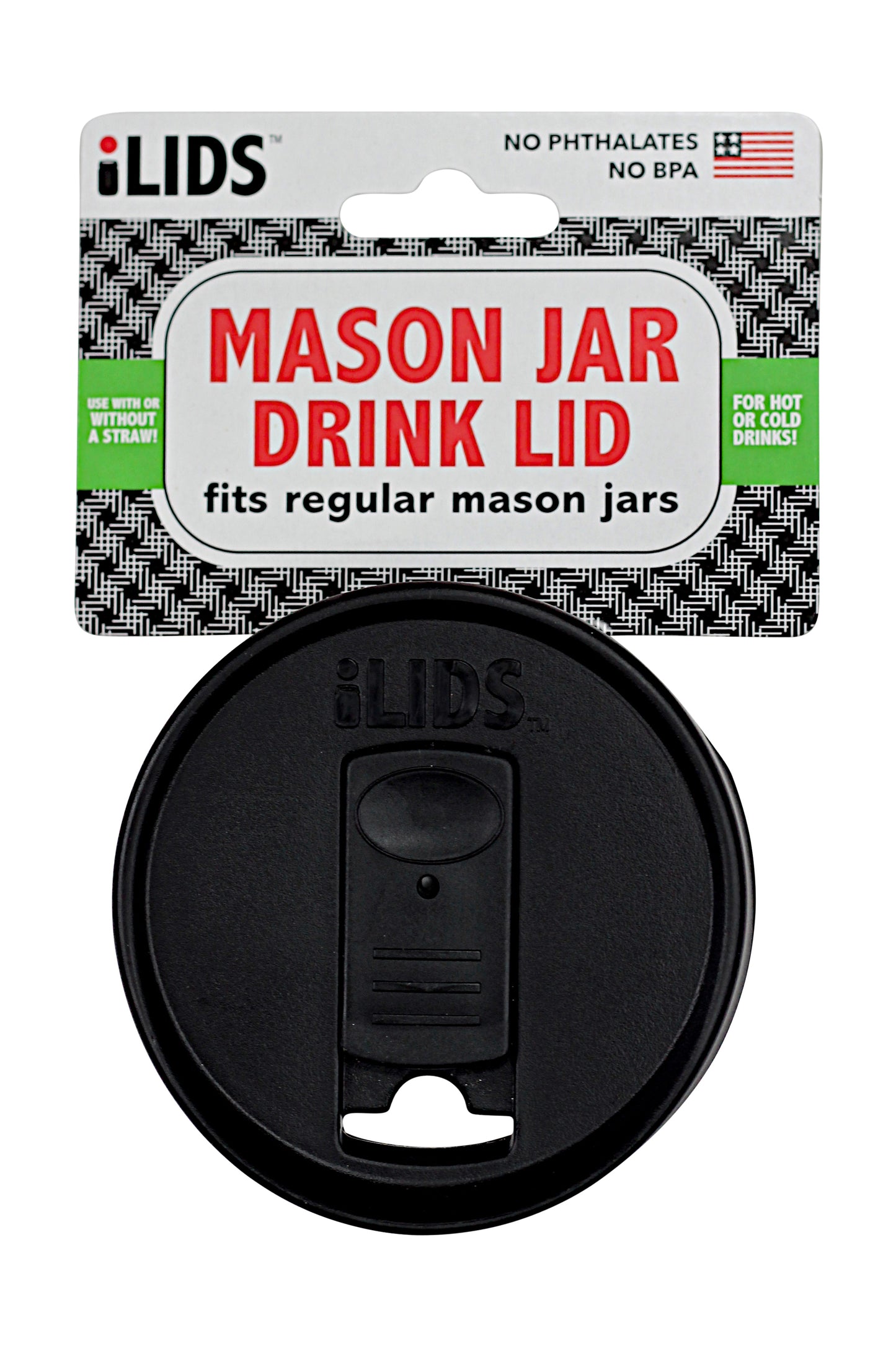 Mason Jar Drink Lid - Pack of 3