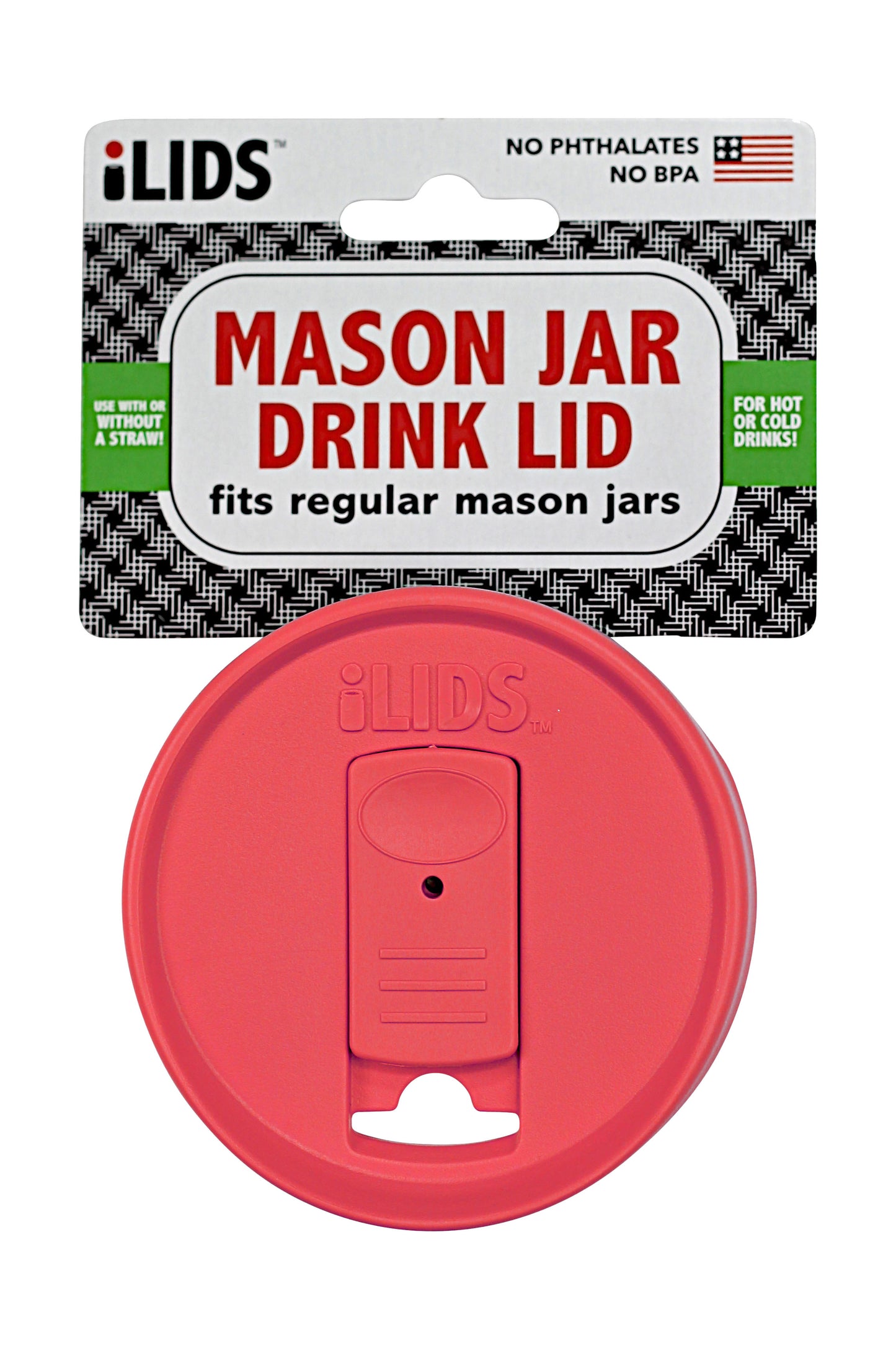 Mason Jar Drink Lid - Pack of 3