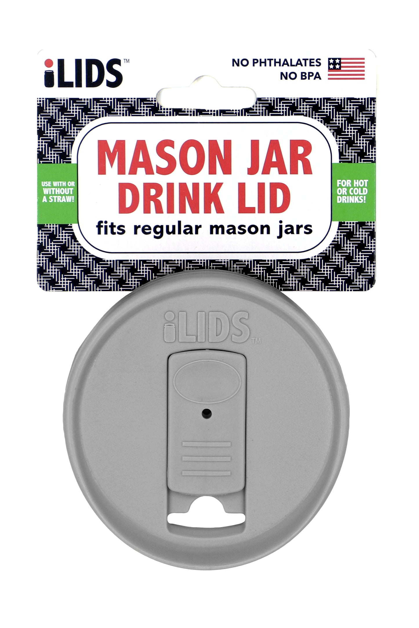 Mason Jar Drink Lid - Pack of 3