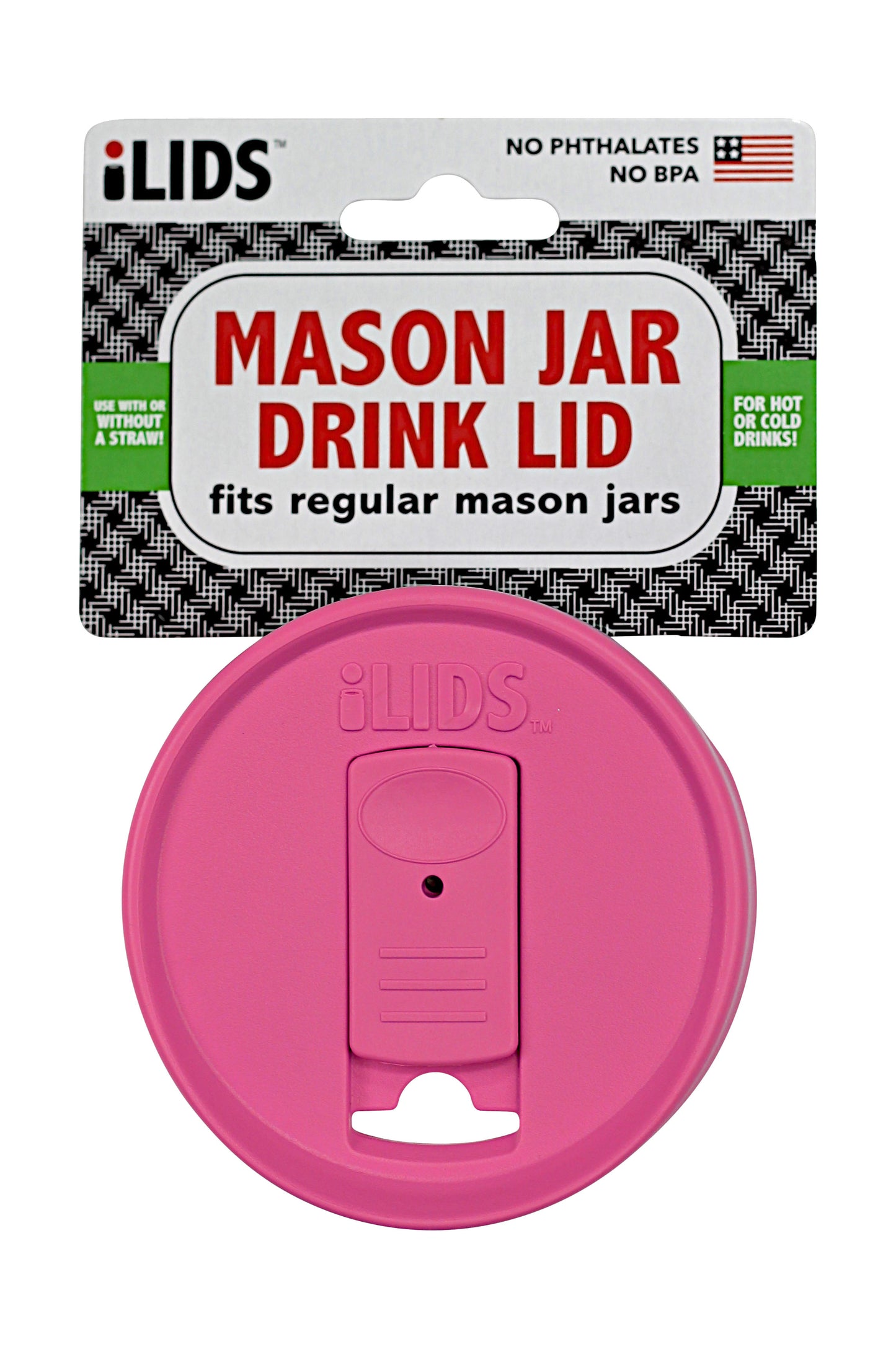 Mason Jar Drink Lid - Pack of 3