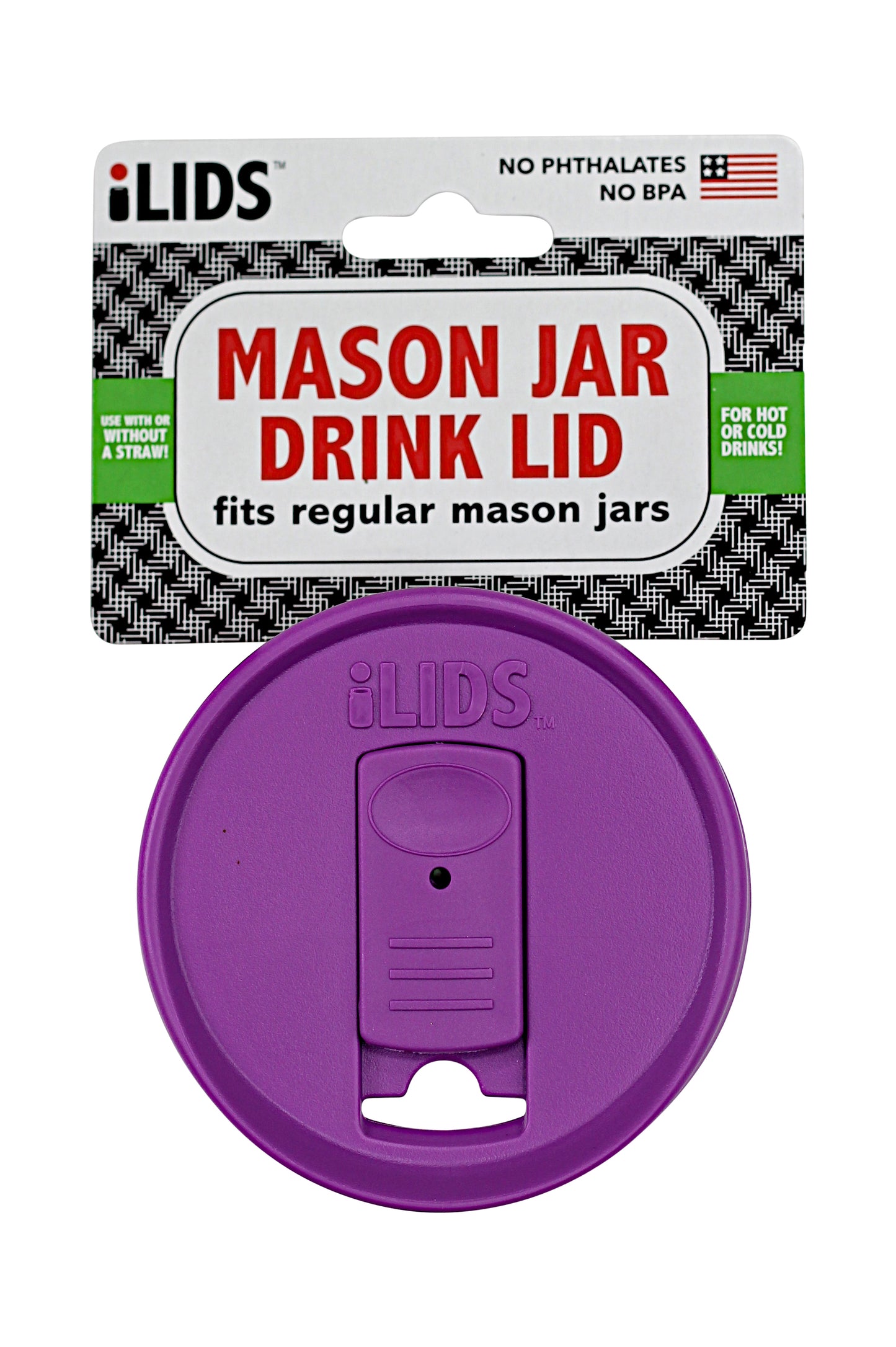 Mason Jar Drink Lid - Pack of 3
