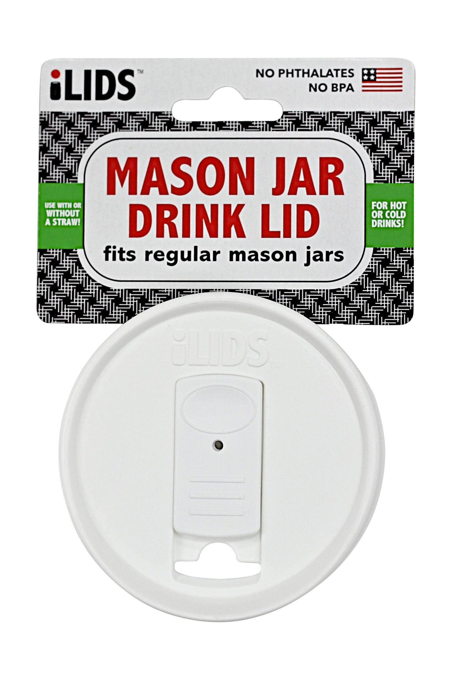 Mason Jar Drink Lid - Pack of 3