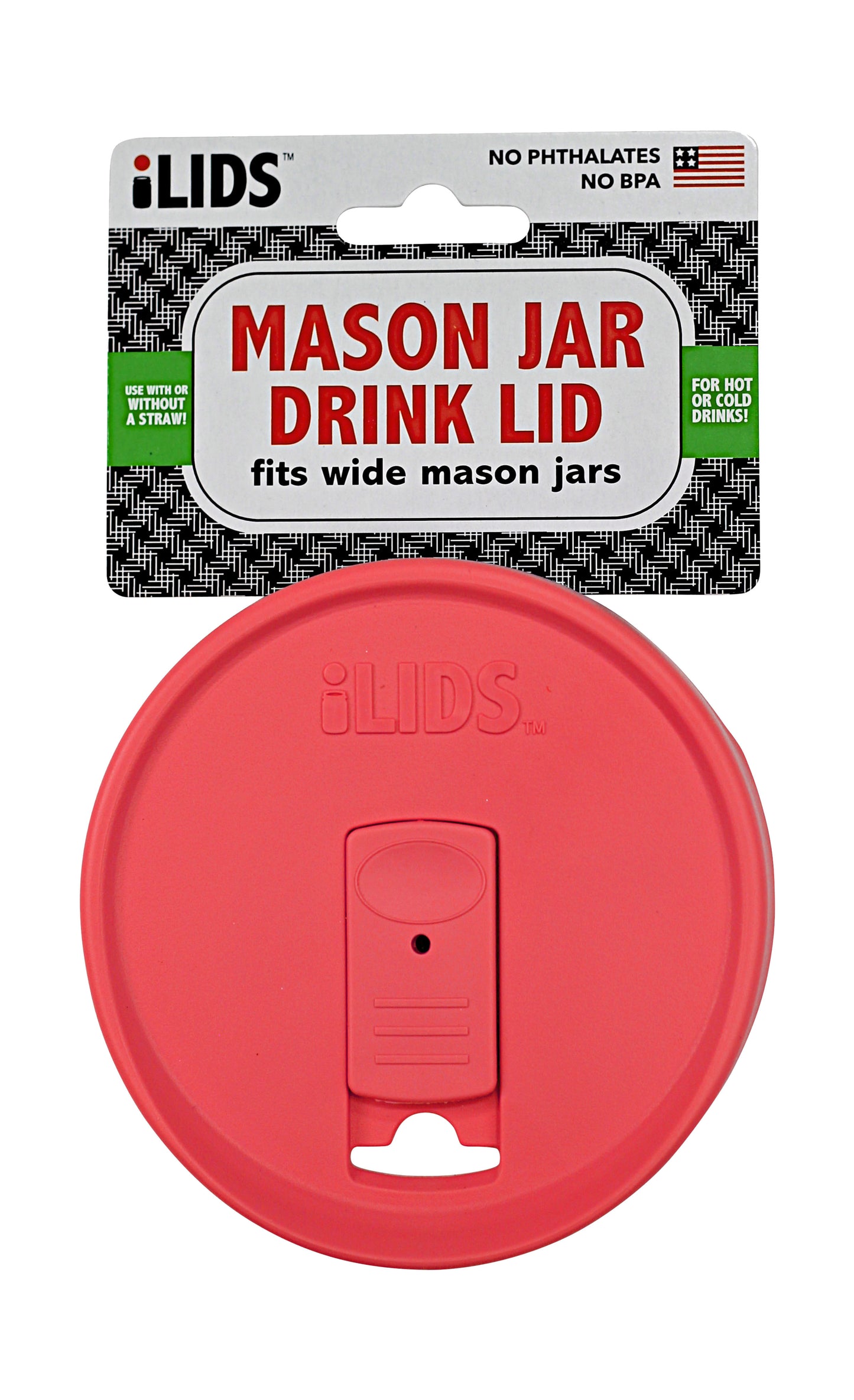Mason Jar Drink Lid - Pack of 3