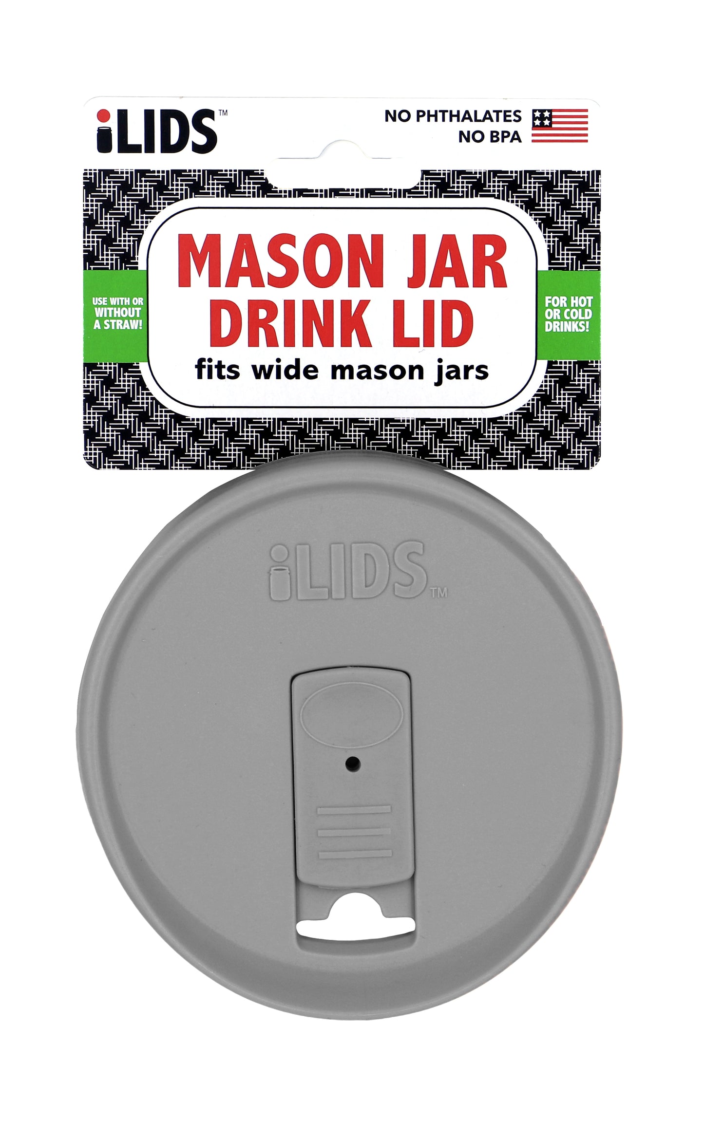 Mason Jar Drink Lid - Pack of 3